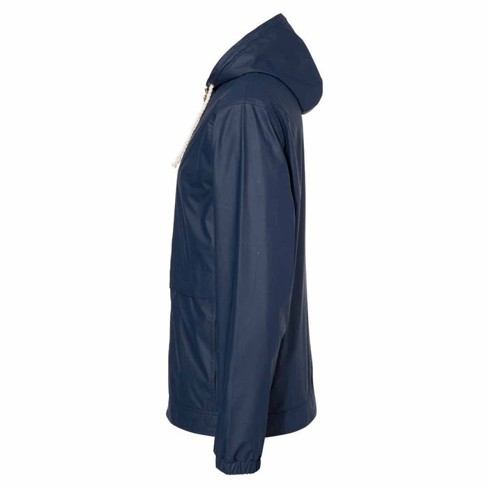 Wrigley Field Crossed Bats Vintage Weatherproof Hooded Rain Jacket