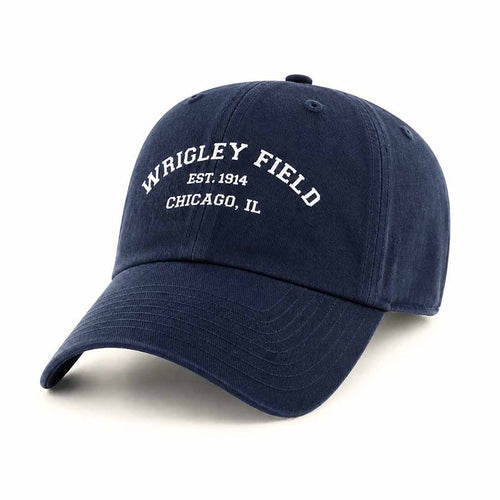 Wrigley Field Established 1914 Navy Adjustable Cap