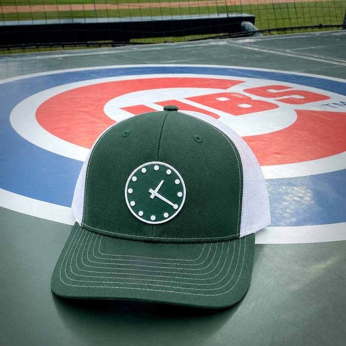 Wrigley Field Scoreboard Clock Mesh Back Adjustable Cap