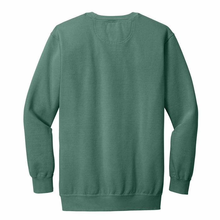 Wrigleyville Neighborhood Chicago Stars Light Green Crewneck Sweatshirt