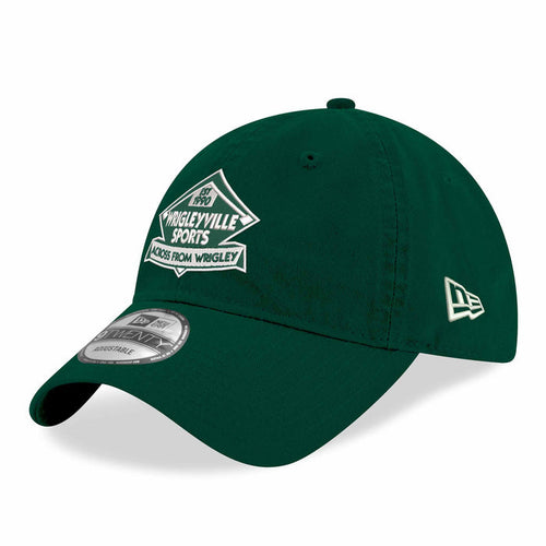 Wrigleyville Sports New Era Green 9TWENTY Adjustable Cap