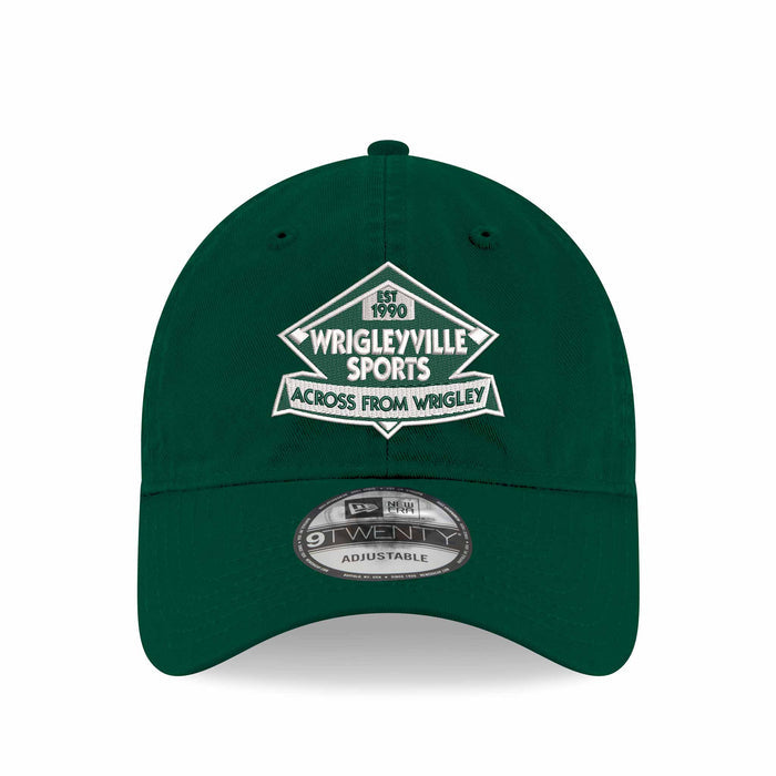 Wrigleyville Sports New Era Green 9TWENTY Adjustable Cap
