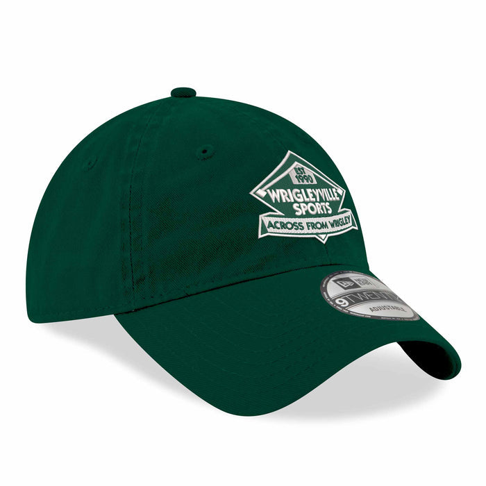 Wrigleyville Sports New Era Green 9TWENTY Adjustable Cap