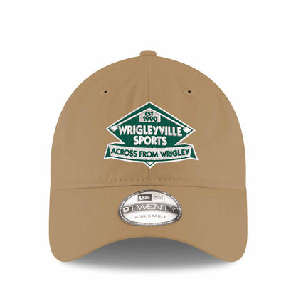 Wrigleyville Sports New Era Khaki 9TWENTY Adjustable Cap