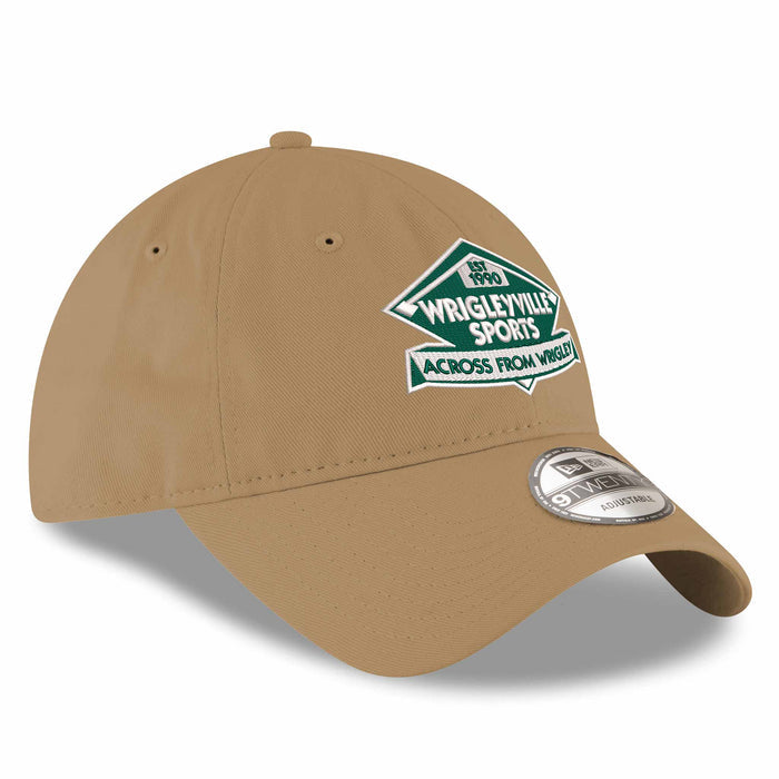 Wrigleyville Sports New Era Khaki 9TWENTY Adjustable Cap