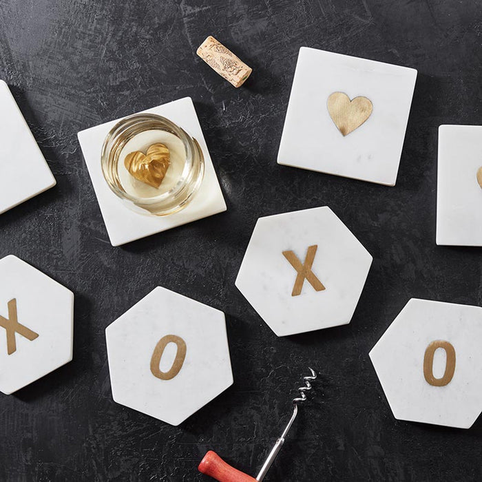 XOXO Coasters Set of 4 - Madison's Niche