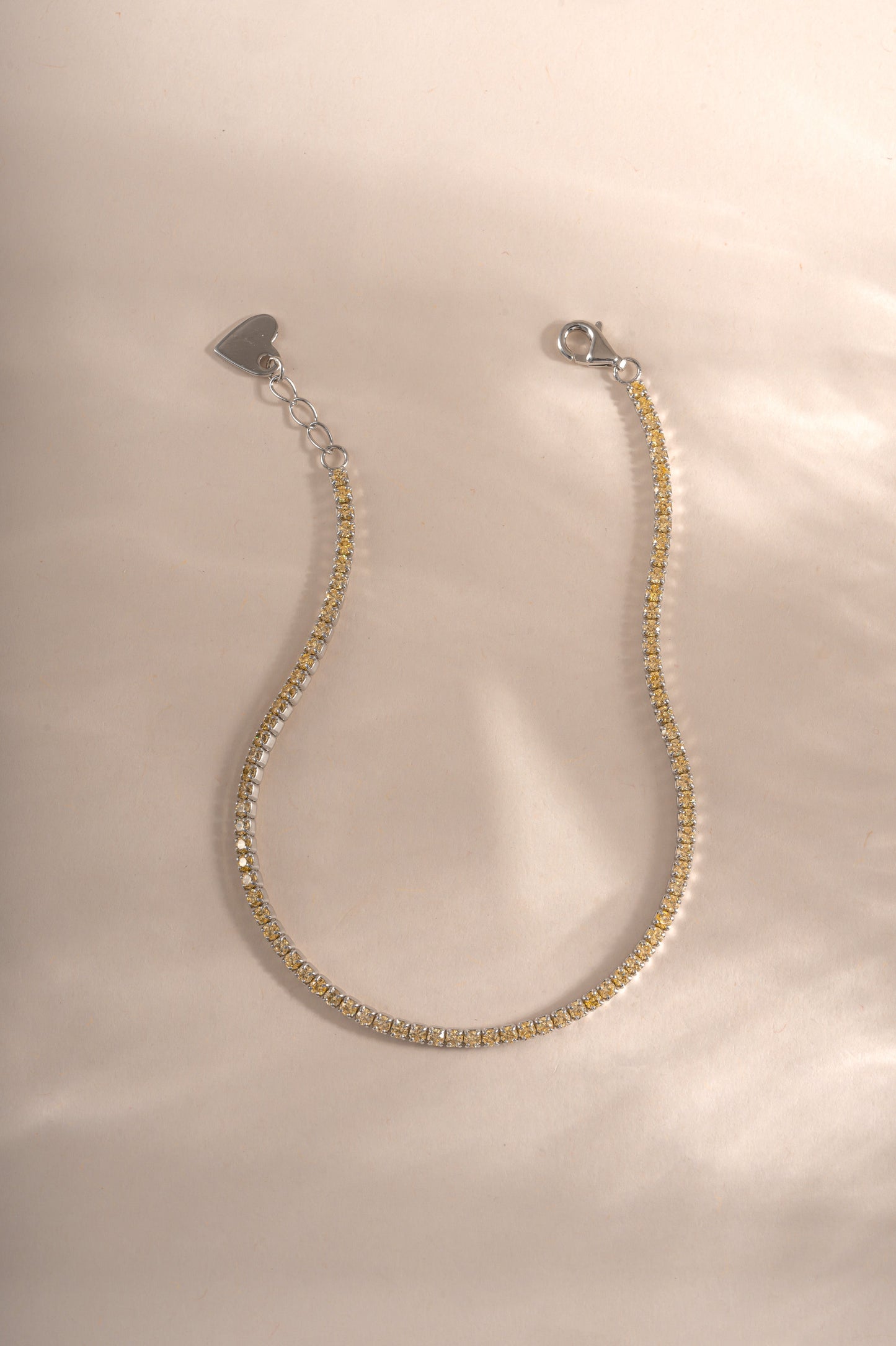 Champagne Tennis Bracelet