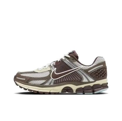 Nike Zoom Vomero 5 SP running sneakers, gray mesh with dark brown overlays